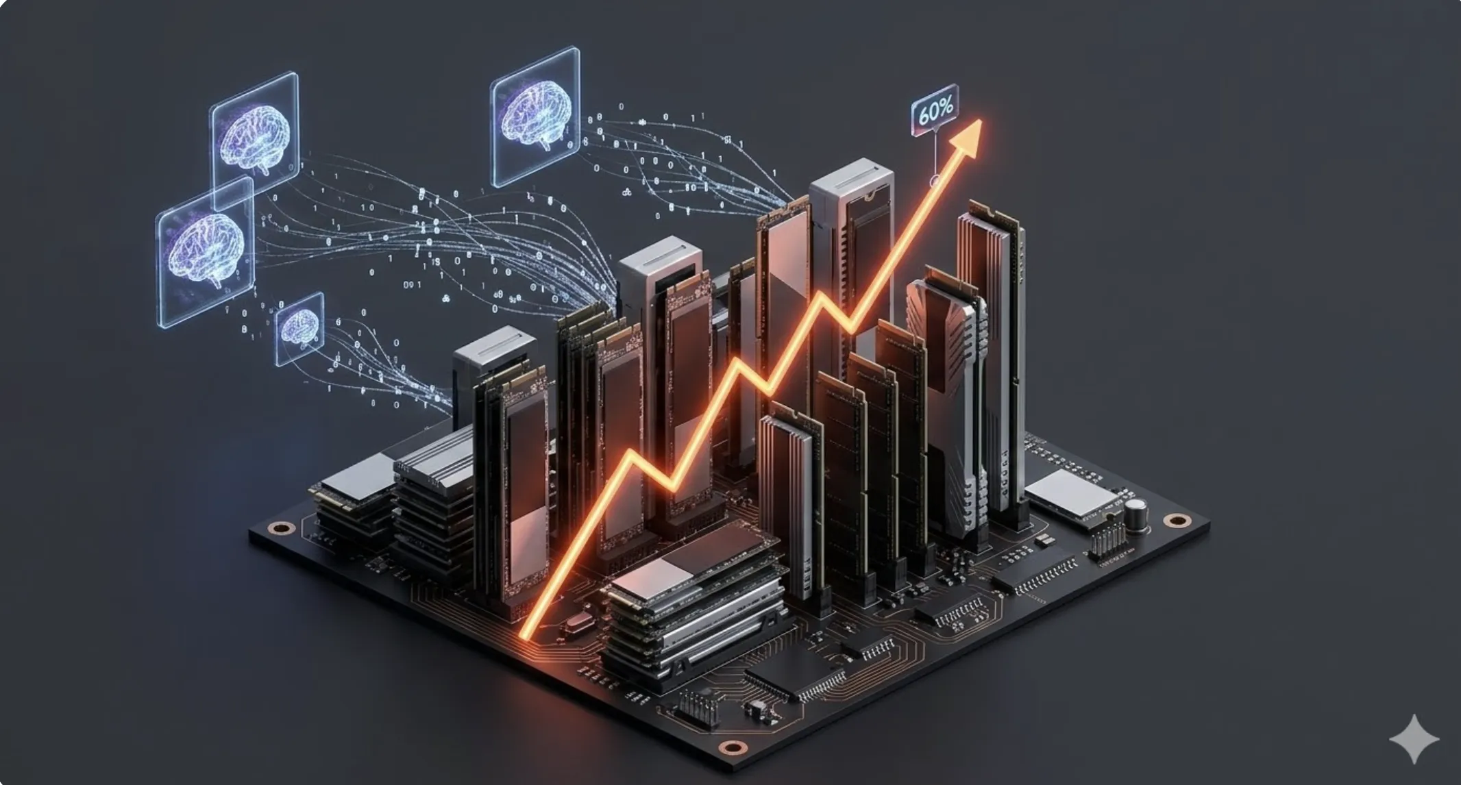 Preiskrise 2026: Warum SSD und RAM um 60% gestiegen sind