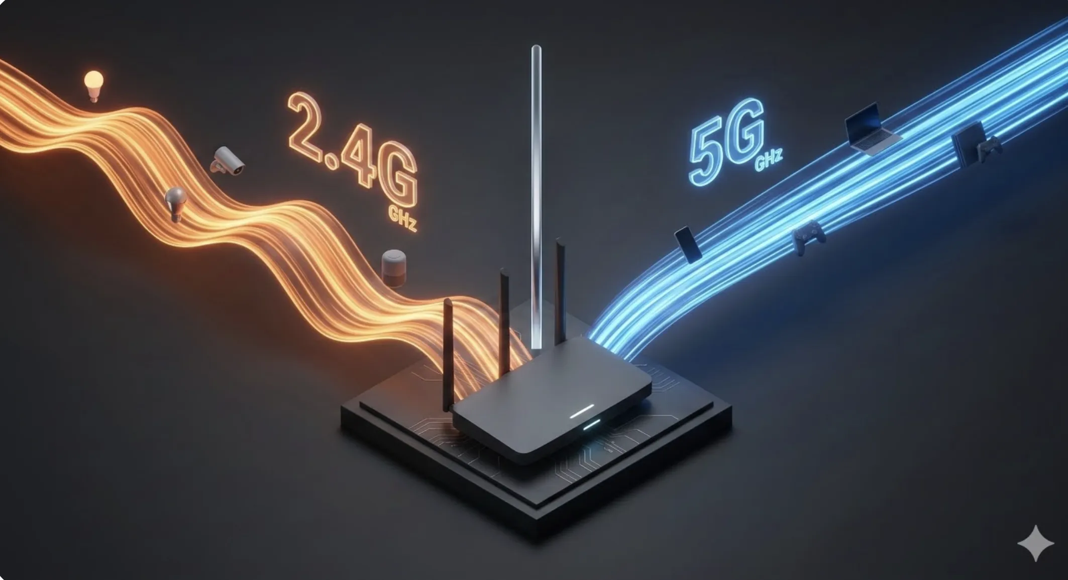 So trennen Sie die 2,4-GHz- und 5-GHz-Bänder an Ihrem Router